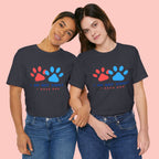I Am Not Single I Have Dog T-Shirt — Cute Paw Print Dog Lover Tee