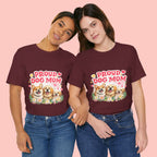 Proud Dog Mom T-Shirt — Cute Corgi & Golden Retriever Floral Tee for Pet Lovers
