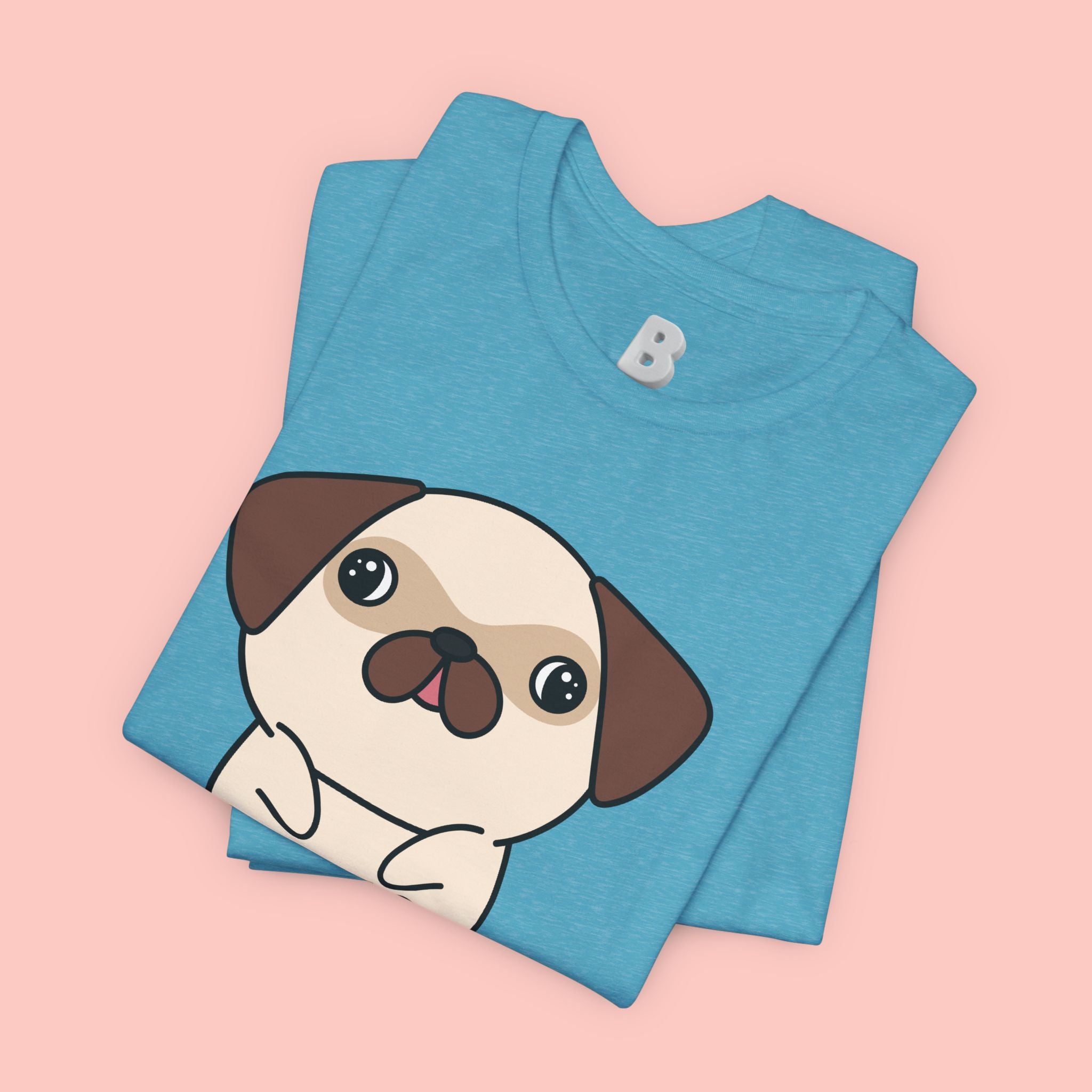 Pug 'My Kids Have Paws' T-Shirt