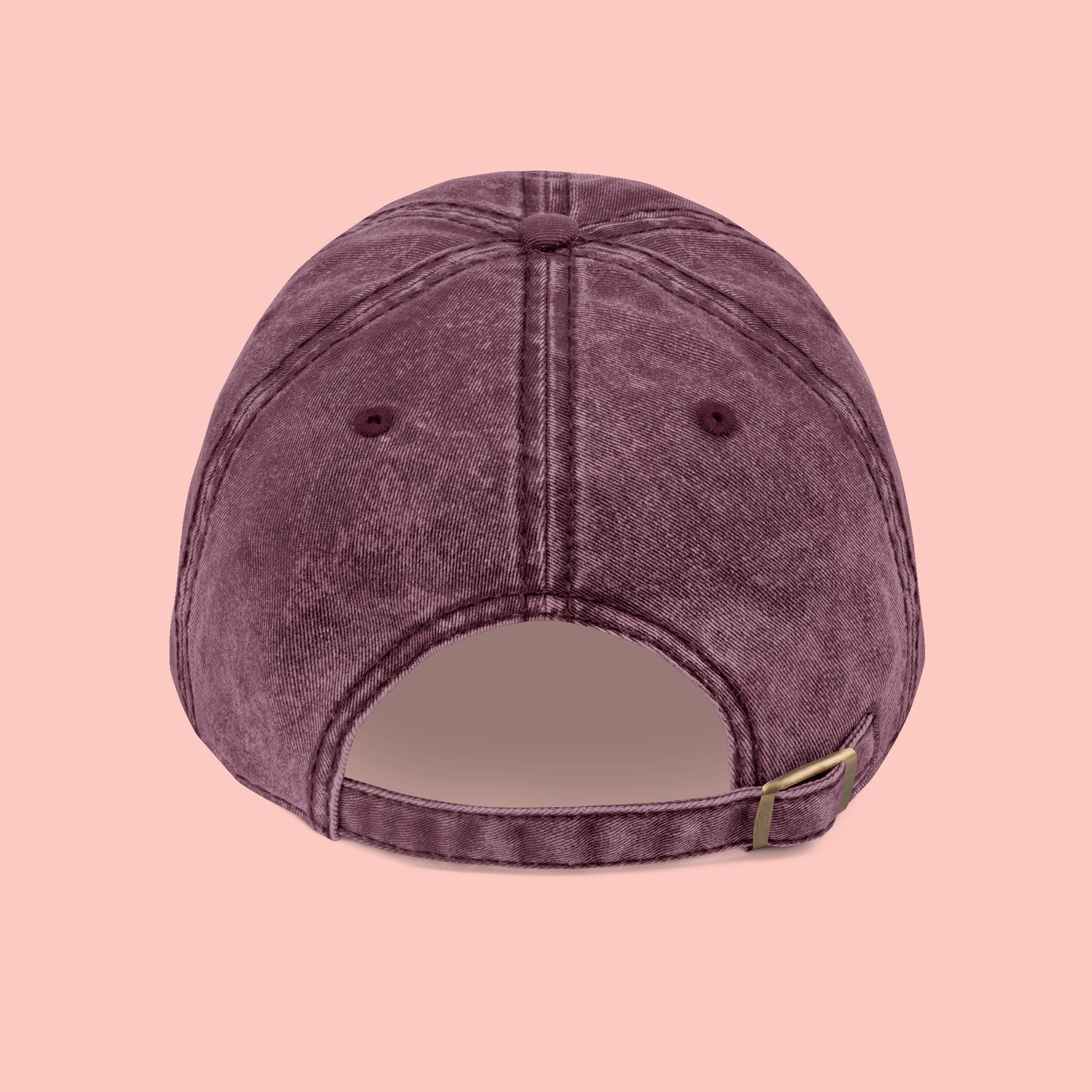 Dog Mom Vintage Embroidered Cap