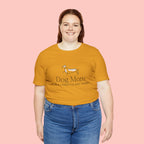 Dog Mom Tee — "Dog Mom: It Is A Lifestyle, Not Hobby" Cute Dachshund Graphic T-Shirt