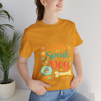 Dog Lover T‑Shirt – "I Only Speak Dog" Cute Paw & Bone Graphic Tee