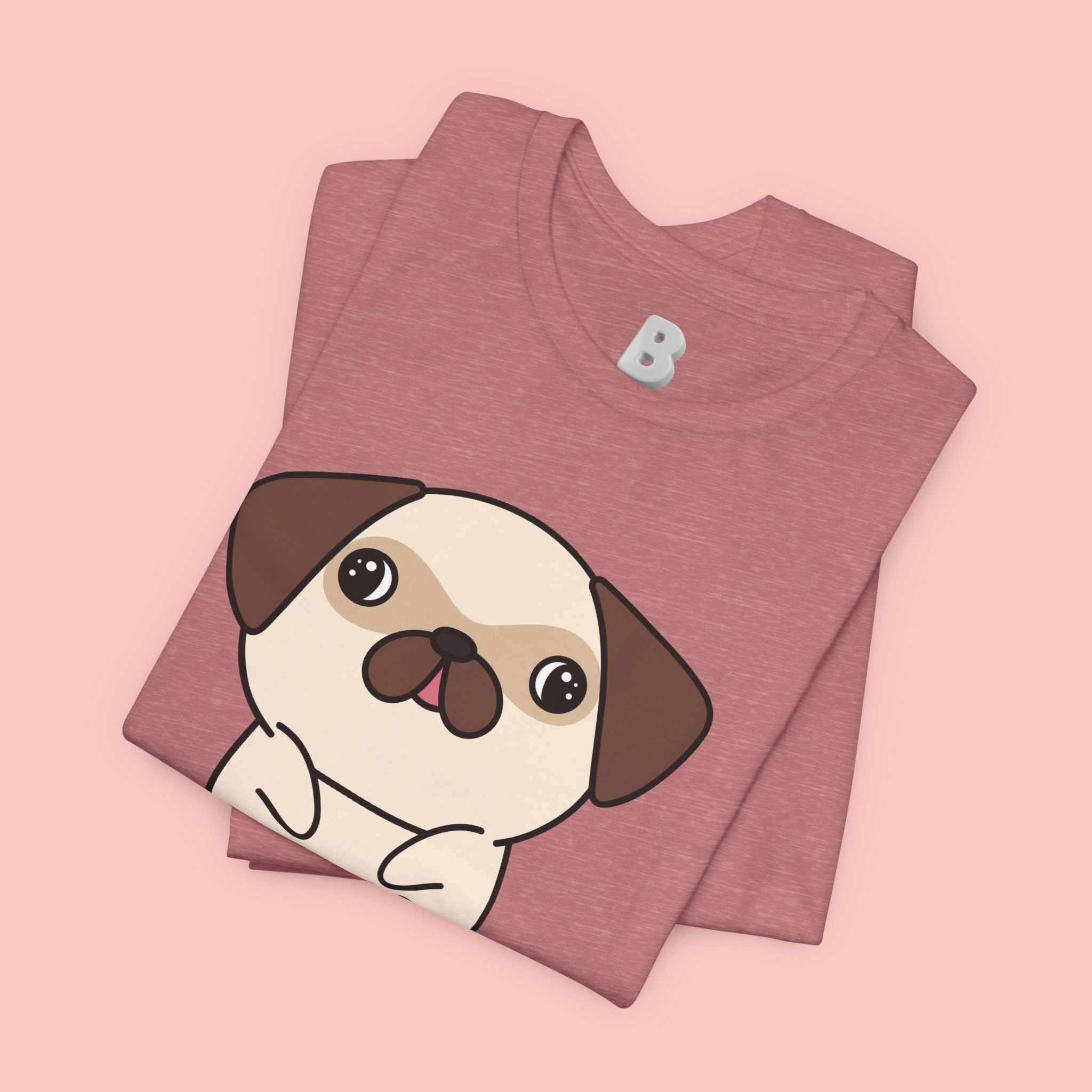 Pug 'My Kids Have Paws' T-Shirt