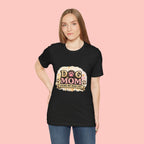 Dog Mom T-Shirt – "Loving My Dog Life" Cute Paw Print Tee for Pet Moms