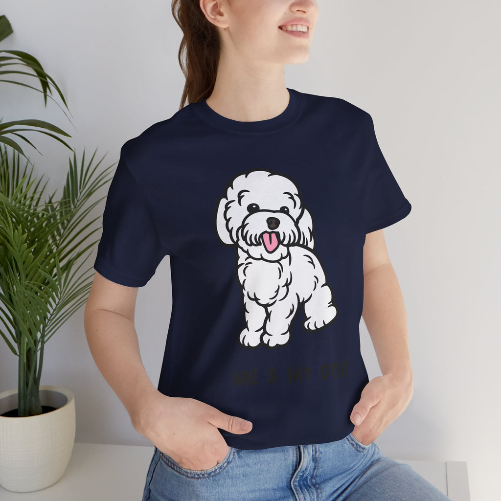 Me & My Dog T-Shirt — Cute Cartoon Puppy Tee for Dog Lovers