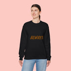 Always Choose My Dog Sweatshirt — Paw Print Cozy Crewneck for Dog Lovers