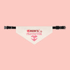 Mom's Protector Pet Bandana Collar — Pink Heart Dog Bandana for Moms