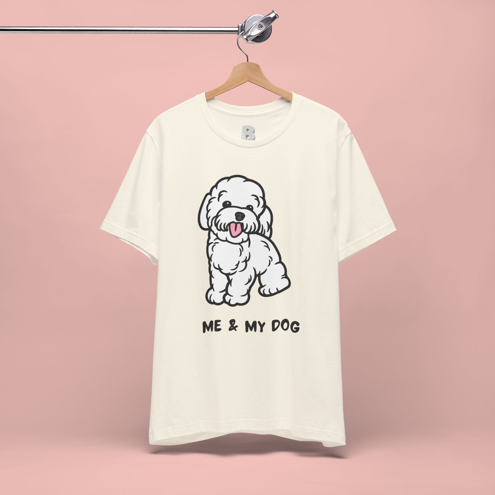 Me & My Dog T-Shirt — Cute Cartoon Puppy Tee for Dog Lovers
