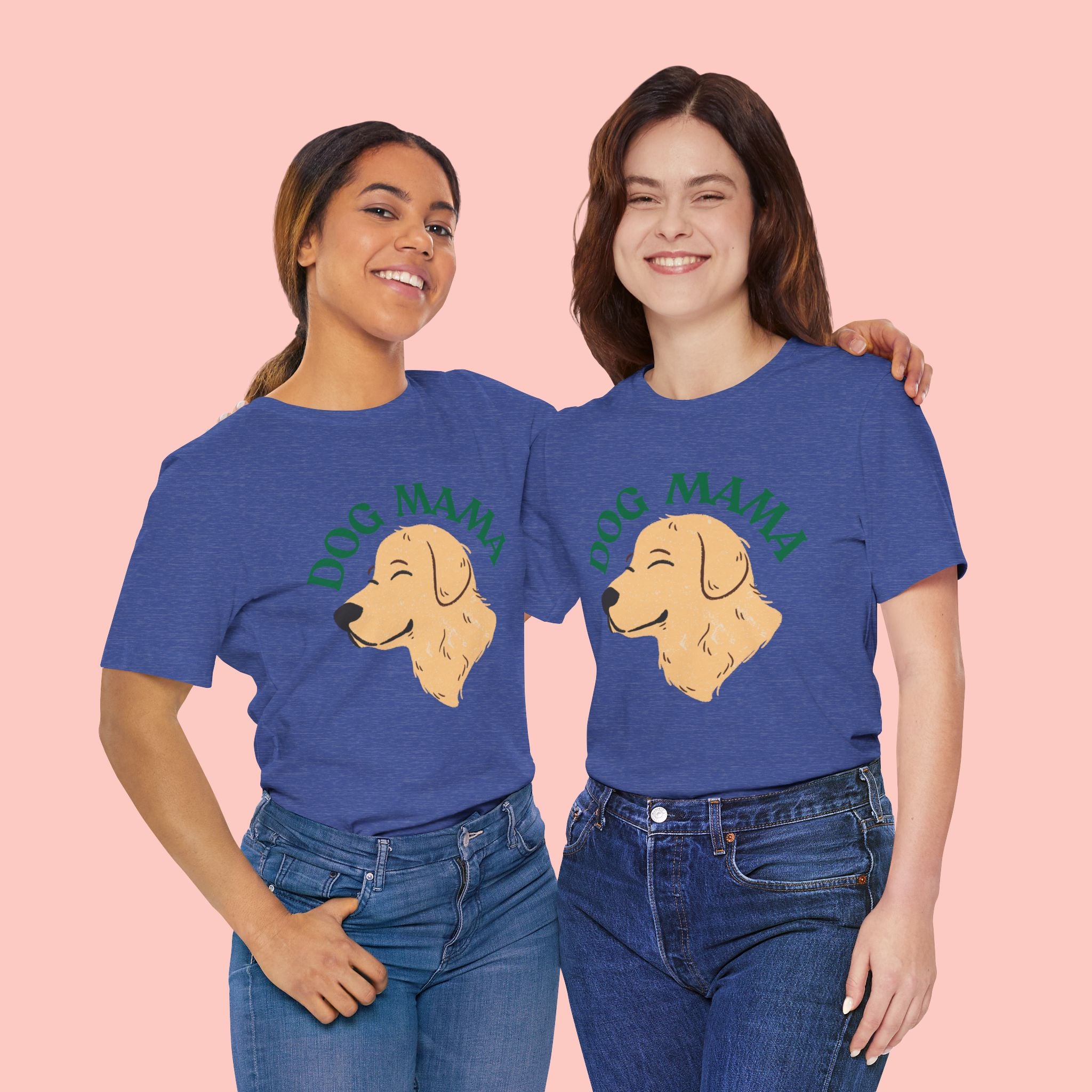 Dog Mama T-Shirt – Golden Retriever Graphic Tee