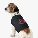 Certified Good Boy Pet Tank Top - Cute Paw & Heart Dog Tee