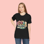 Dog Mom T-Shirt — Colorful Paw Print Graphic Tee for Pet Lovers