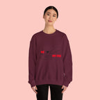 Dog Lover Crewneck Sweatshirt — "Me  My Dog" Minimalist Paw Print Design