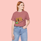 Dog T-Shirt — Cute Dachshund "how cute my child" Graphic Tee