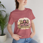Dog Mom T-Shirt – "Loving My Dog Life" Cute Paw Print Tee for Pet Moms