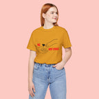 T-Shirt — "Me  My Dog" Minimalist Paw & Hand Illustration