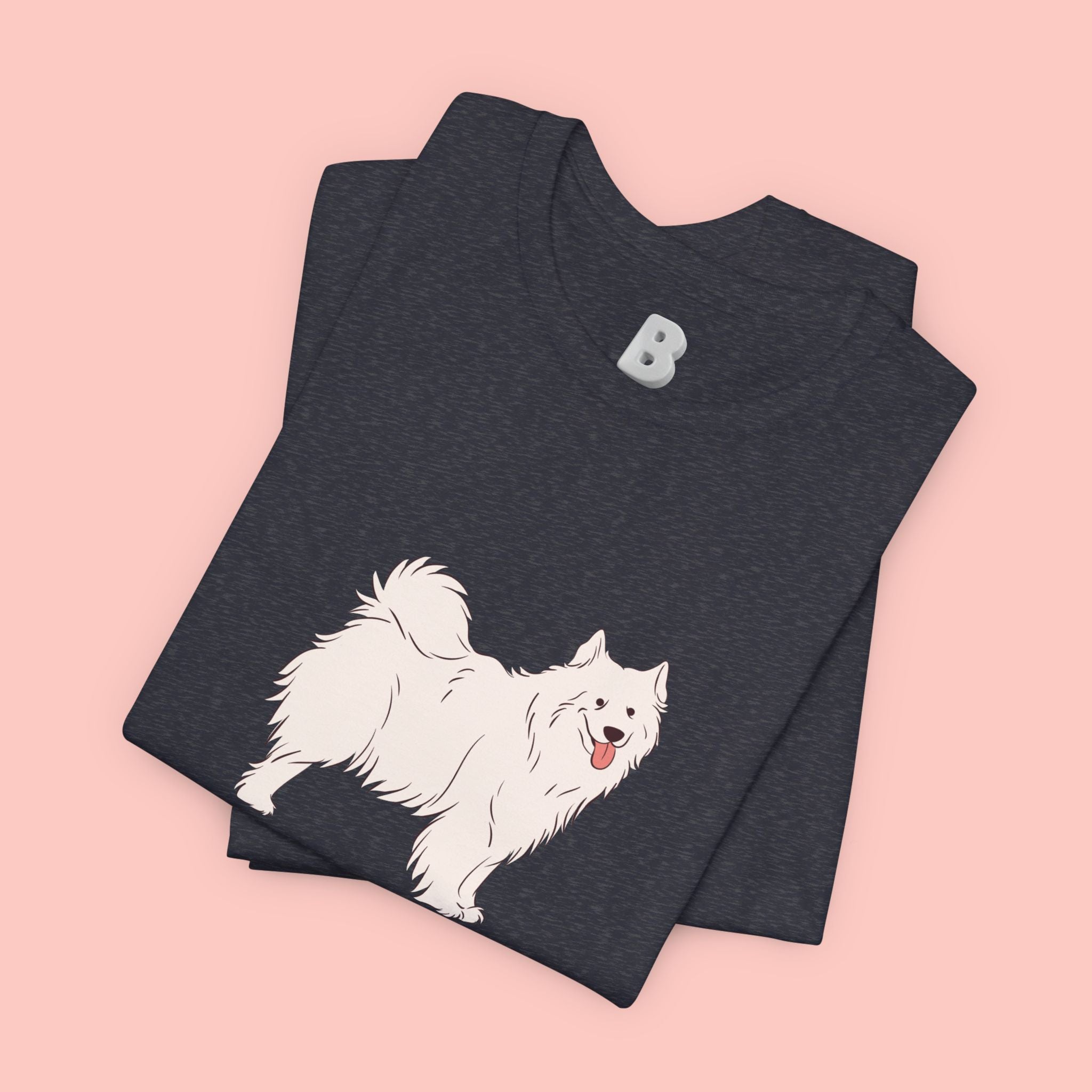 My Cute Paw Samoyed T‑Shirt — Cute Dog Graphic Tee for Pet Lovers