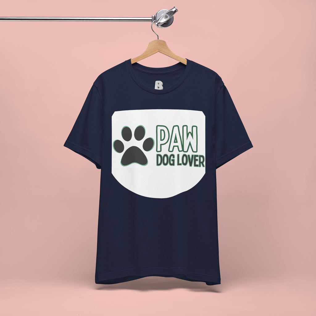 Paw Dog Lover T-Shirt — Cute Paw Print Tee for Dog Owners
