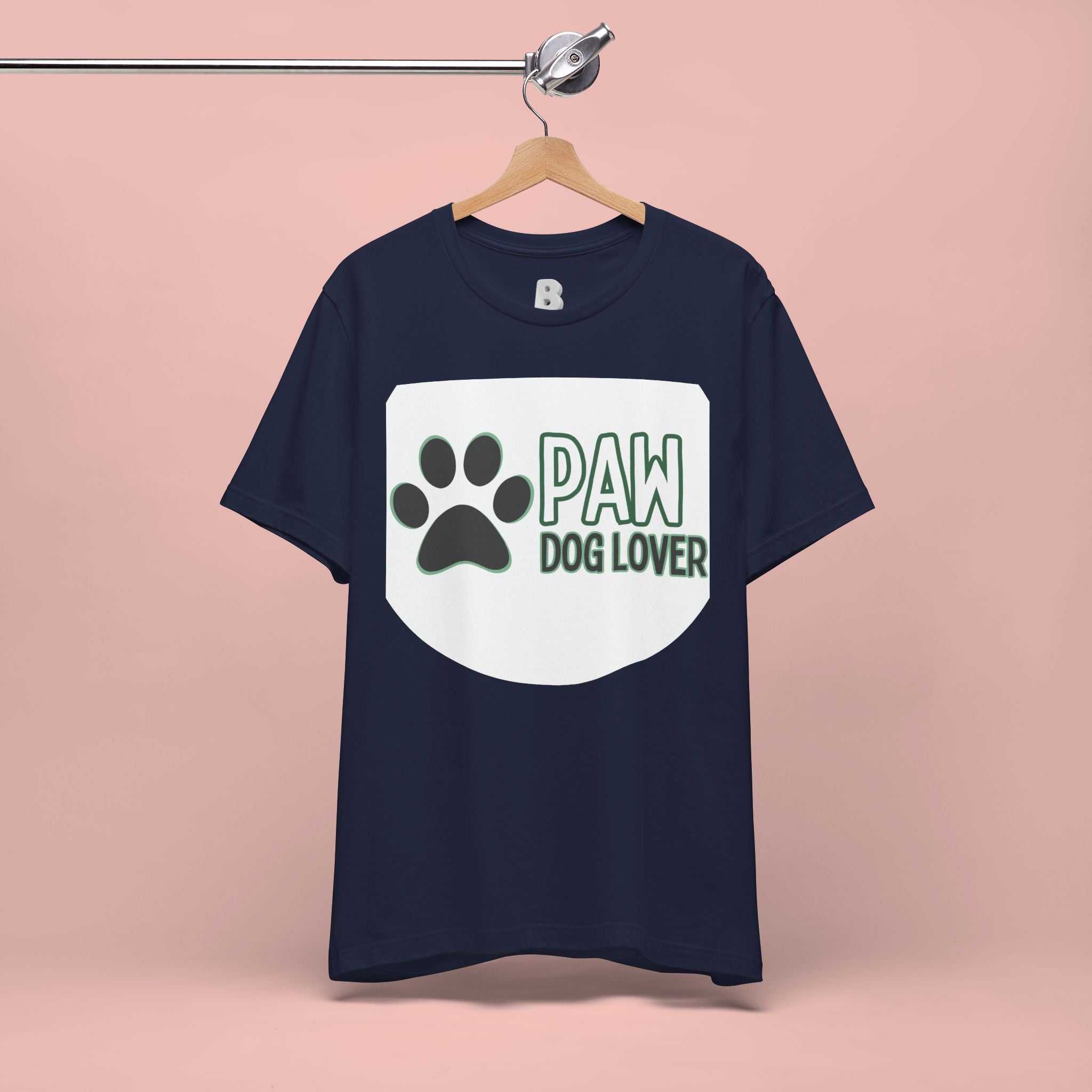 Paw Dog Lover T-Shirt — Cute Paw Print Tee for Dog Owners