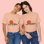 Enjoy the Morning Dog T-Shirt — Graphic Sunrise Pet Lover Tee