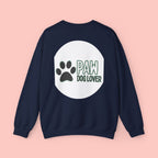 Dog Lover Paw Print Crewneck Sweatshirt