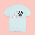 Pawprints Everywhere Tee — Dog Lover Short Sleeve Shirt