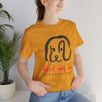 First My Dog Tee — "First My Dog Then Everything" Graphic T-Shirt