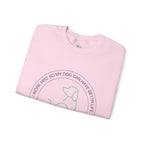 Dog Mom Crewneck Sweatshirt – "I Work Hard So My Dog Can Have A Better Life"