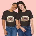 Dog Mom T-Shirt – "Loving My Dog Life" Cute Paw Print Tee for Pet Moms