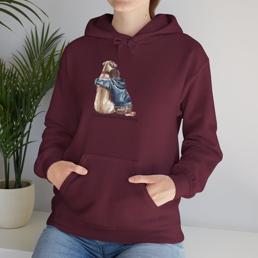 Dog Mom Hoodie — Cozy ‘Couldn’t Chew Your Feelings’ Graphic Sweatshirt