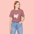 My Cute Paw Samoyed T‑Shirt — Cute Dog Graphic Tee for Pet Lovers