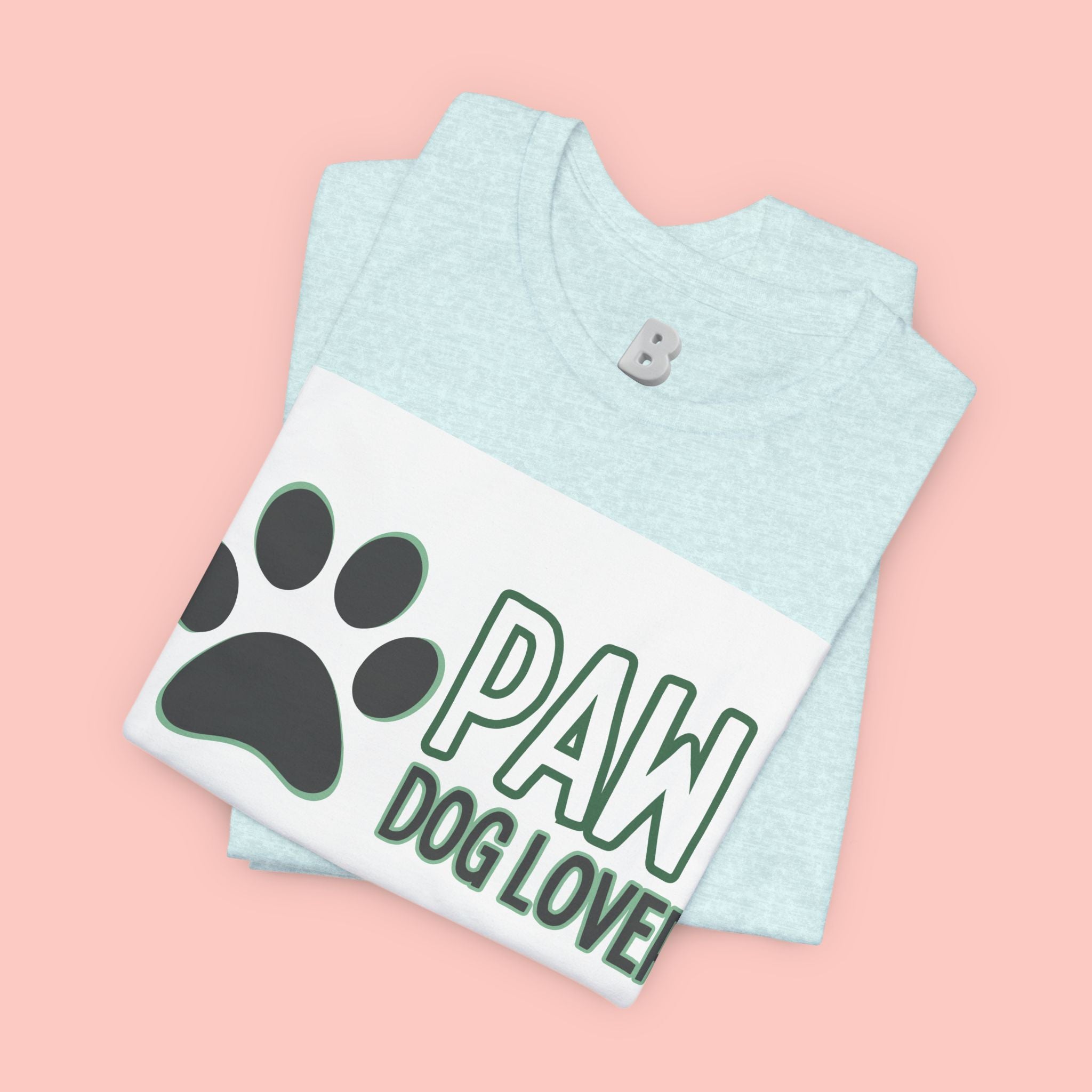 Paw Dog Lover T-Shirt — Cute Paw Print Tee for Dog Owners