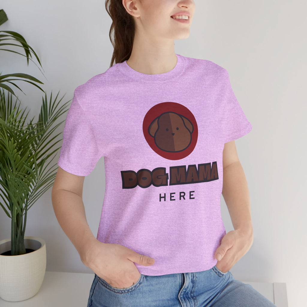 Dog Mama T-Shirt – Cute Brown Pup Graphic Tee