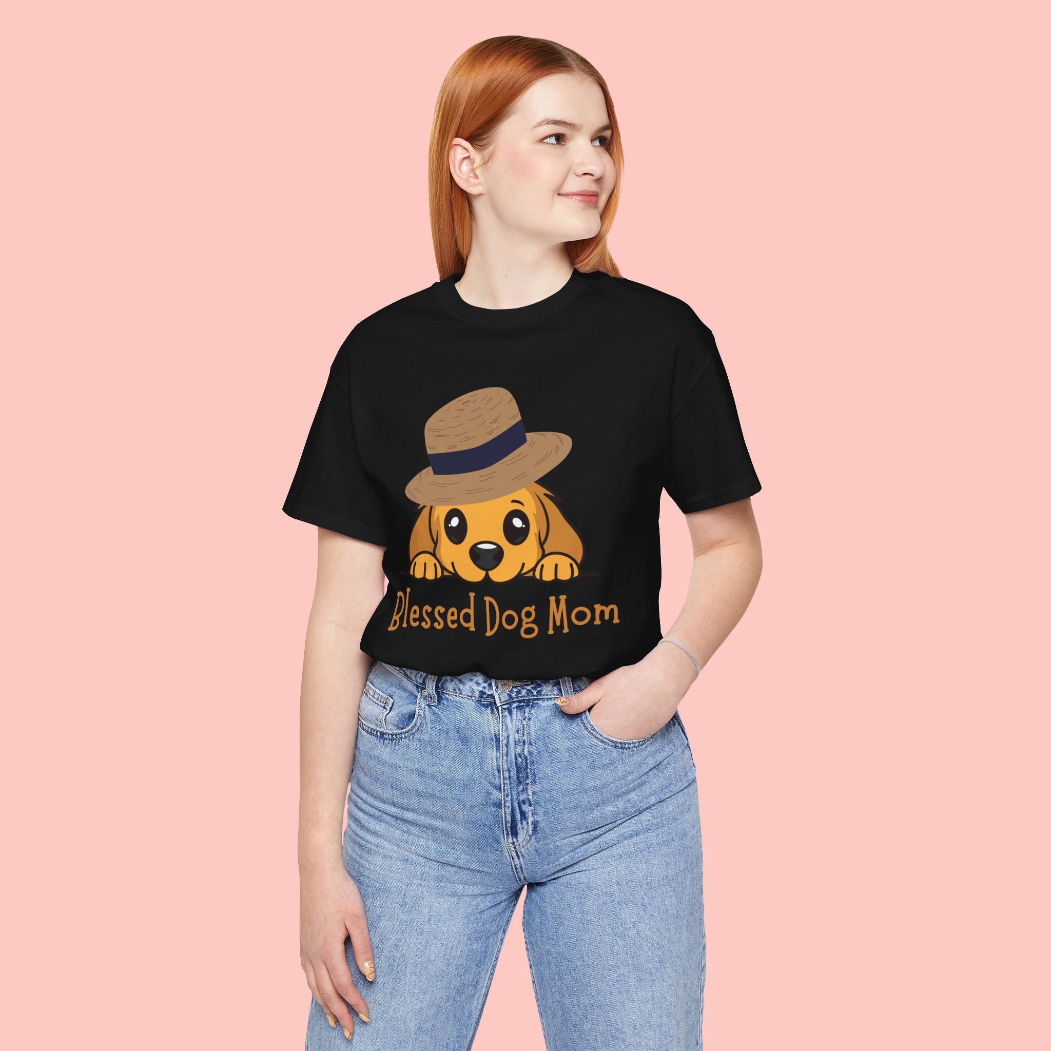 Blessed Dog Mom T-Shirt — Cute Puppy Graphic Tee for Dog Lovers