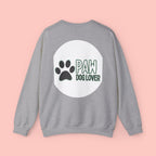 Dog Lover Paw Print Crewneck Sweatshirt
