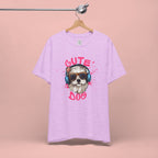 Cute Dog Tee — Headphones Puppy Graphic T-Shirt