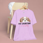 I'm Counting on My Dog T-Shirt — Cute Cavalier Dog Graphic Tee for Dog Lovers