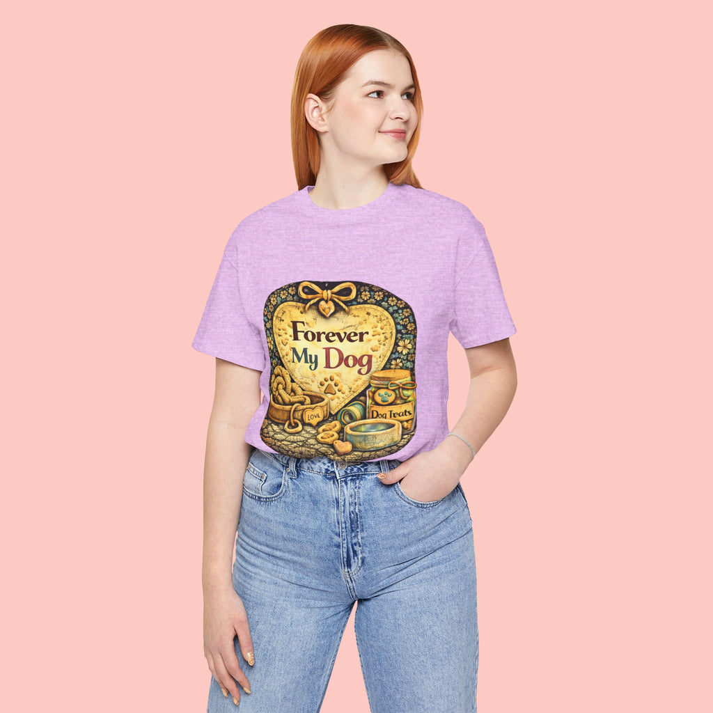 Dog T-Shirt — "Forever My Dog" Vintage Pet Lovers Tee