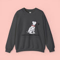 Are You Dog Mom? Cute Dalmatian Crewneck Sweatshirt for Dog Lovers