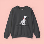 Are You Dog Mom? Cute Dalmatian Crewneck Sweatshirt for Dog Lovers