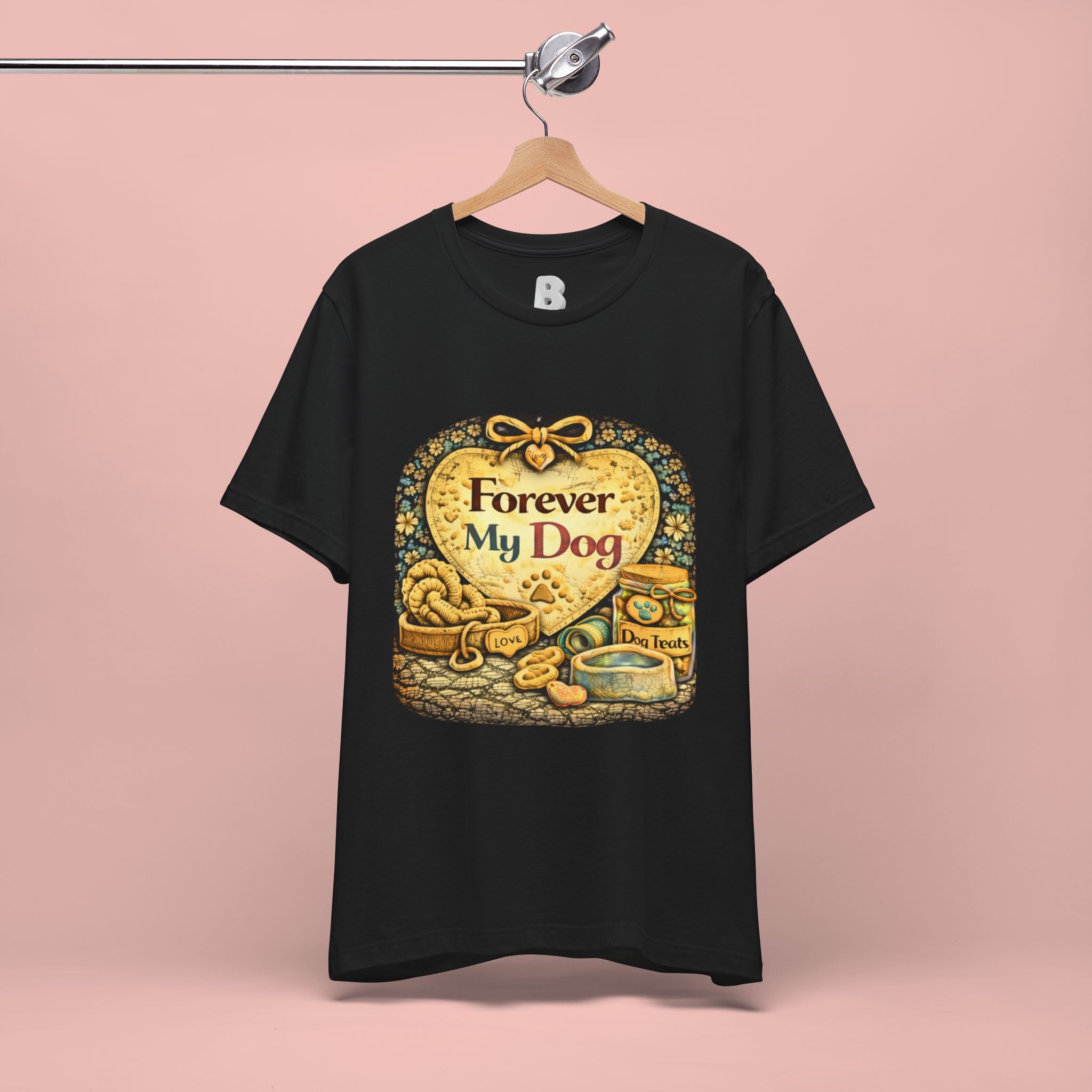 Dog T-Shirt — "Forever My Dog" Vintage Pet Lovers Tee
