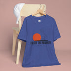 Enjoy the Morning Dog T-Shirt — Graphic Sunrise Pet Lover Tee