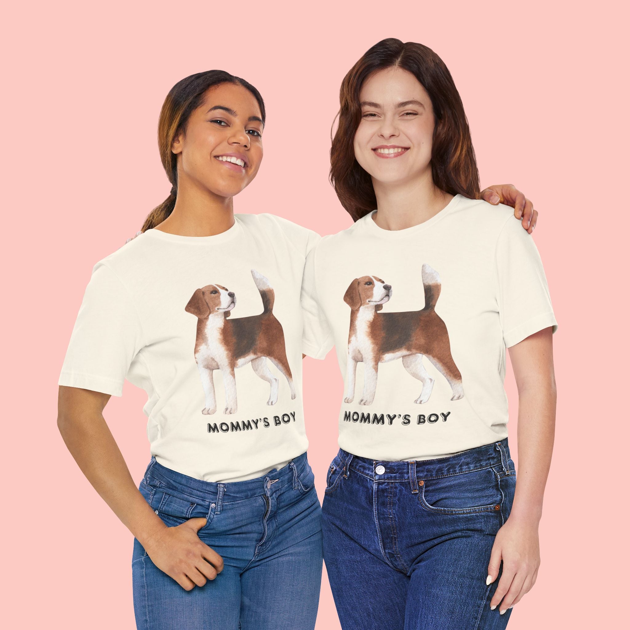 Mommy's Boy Beagle T-Shirt — Cute Dog Lover Tee
