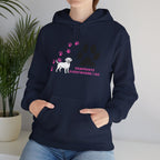 Dog Lover Hoodie — "Pawprints Wherever I Go" Pullover