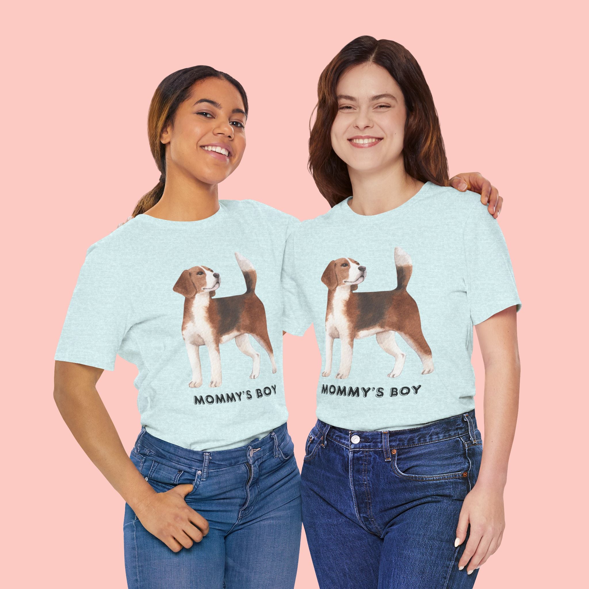 Mommy's Boy Beagle T-Shirt — Cute Dog Lover Tee