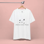 Proud Dog Mom T-Shirt — Cute Paw Print Dog Mom Tee