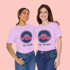 Dog Mama T-Shirt — Cute Paw & Heart Graphic Tee for Dog Lovers