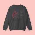 Dog Cuddle Crewneck Sweatshirt — "I'd Rather Cuddle My Dog" Cozy Pullover