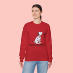 Are You Dog Mom? Cute Dalmatian Crewneck Sweatshirt for Dog Lovers
