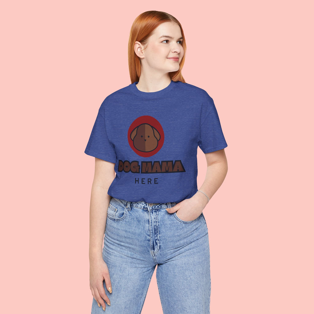 Dog Mama T-Shirt – Cute Brown Pup Graphic Tee