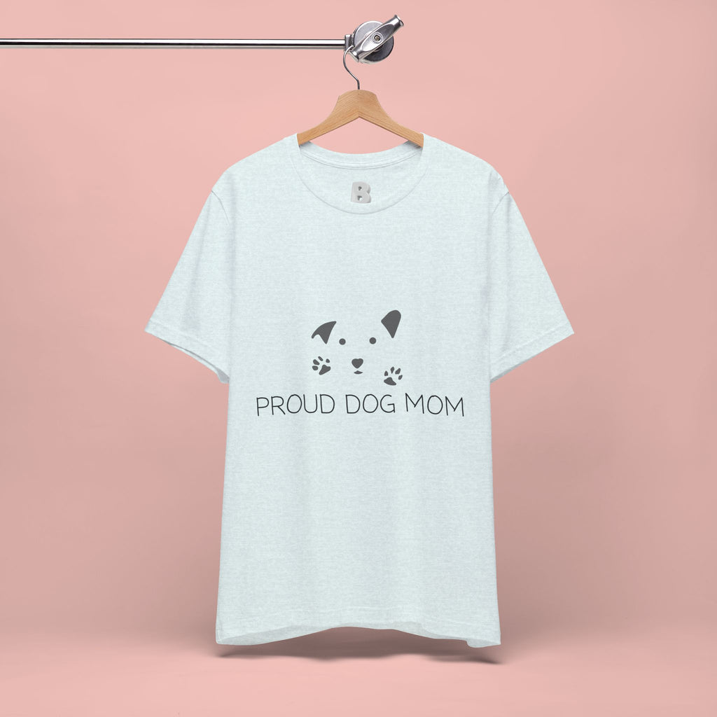 Proud Dog Mom T-Shirt — Cute Paw Print Dog Mom Tee